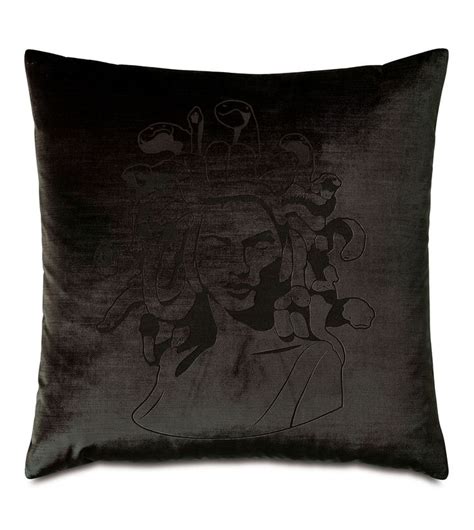 Antiquity Medusa Decorative Pillow Velvet Pillow Covers Velvet