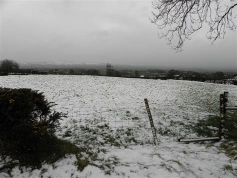 Light Snow Corlea Townland Kenneth Allen Cc By Sa Geograph