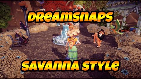 Disney Dreamlight Valley Savanna Style Dreamsnaps Voting Update Day