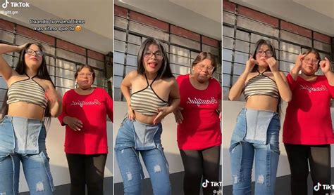 TikTok Viral Peruana Graba Reto De Baile Con Su Madre Pero La Opaca