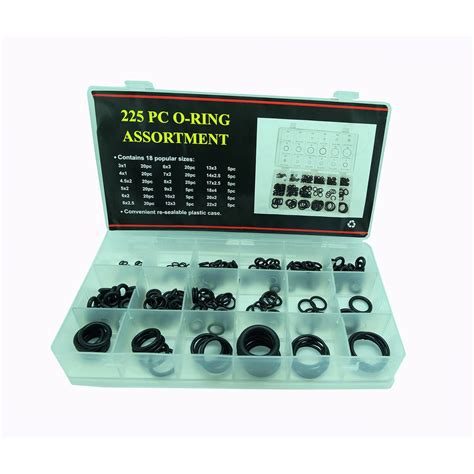 Nbr Rubber O Ring Kit Pcs O Ring Assortment With Box Shopee Malaysia