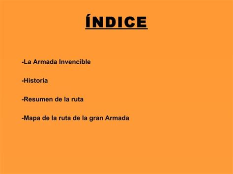 Armada Invencible Ppt