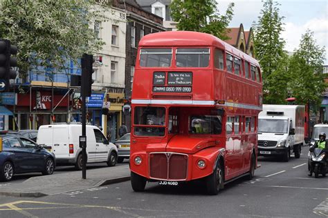 JJD 408D AEC Routemaster Park Royal ThisBus New To L Flickr