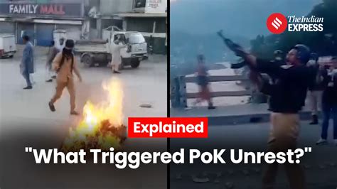 Pok Protest Fuelled By Pakistans Economic Crisis Why Is Pok On The Boil