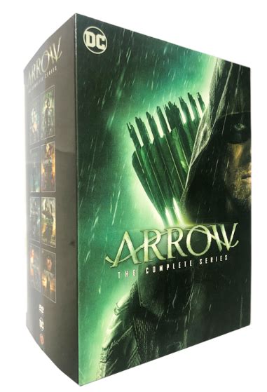 Arrow The Complete Series Seasons 1 8 Dvd Box Set 38 Disc Free Shipping