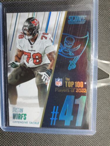 Panini Score Top Tristan Wirfs Tampa Bay Buccaneers Ssp