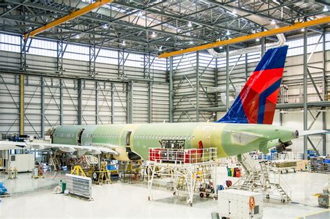 Expanding Airbus Mobile Plant Delivers 100th Aircraft To Delta The