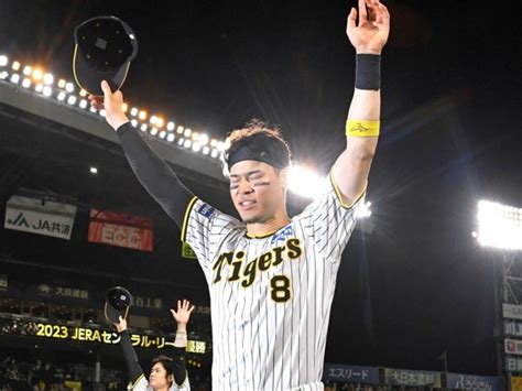 佐藤輝 虎新人史上初の3年連続20号 “アニキ”の背中憧れヒーローに「僕史上、一番最高な日」（阪神vデイリー）