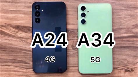 Samsung Galaxy A24 Vs Samsung Galaxy A34 Youtube