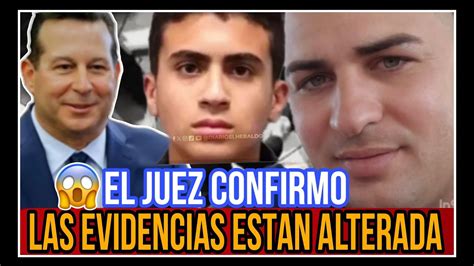 Derek Rosa Libre Las Evidencias Estan Alterada El Juez Pidio Las