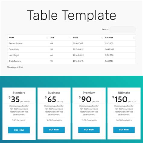 Free Bootstrap 4 Template 2021