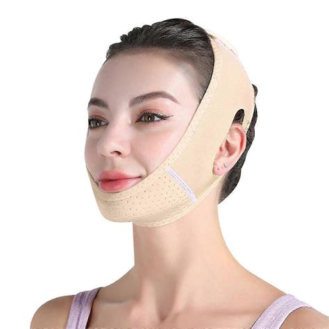 Beauty Face Shaping Sleep Facial Mask, Double Chin Lifting Bandage To