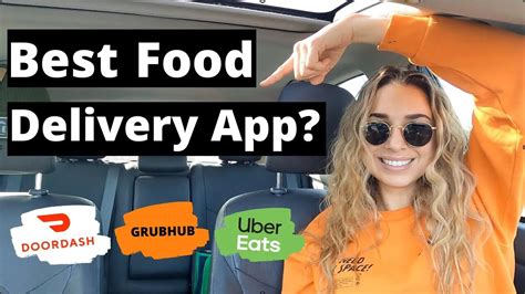 Doordash Uber Eats And Grubhub Driver Ride Along Best Food Delivery