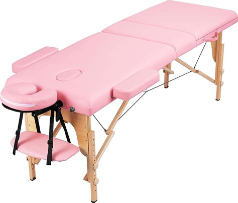 Abician Table De Massage Pliante Réglable En 8 Hauteurs Table De