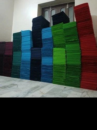 Aster Lining Terry Rubia Fabric Plain Solids Multicolour At Rs