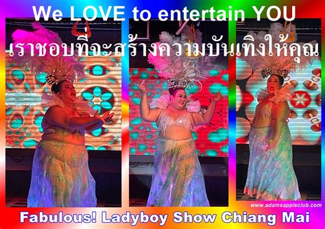 Fabulous Drag Queen Show Chiang Mai Adams Apple Club