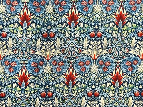 William Morris Snakeshead Cotton Percale Print