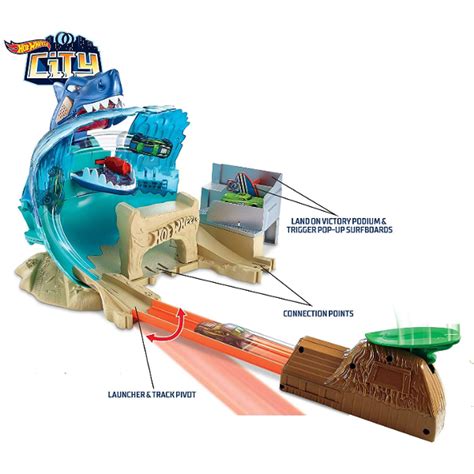 Hot Wheels Staza City Shark Beach Battle 44031 Dečji sajt