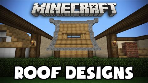 Minecraft Roof Designs | Roof design, Minecraft roof, Roof