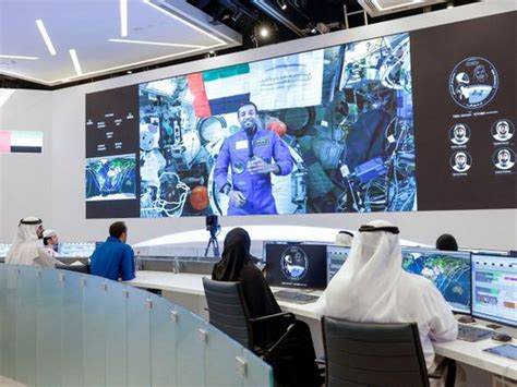 Video Call To Iss Sheikh Mohammed Bin Rashid Talks To Uae Astronaut