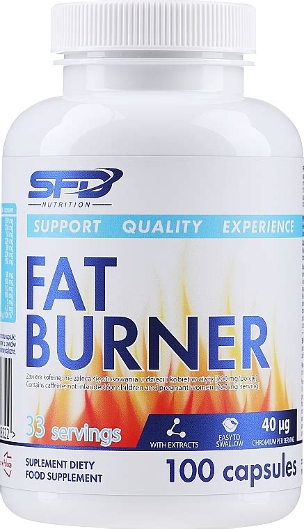 Fat Burner Sfd Nutrition Fat Burner