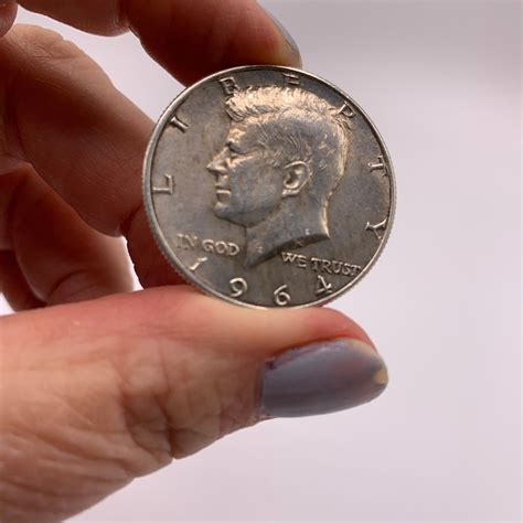 1964 JFK Half Dollar Denver Mint Mark President John F. - Etsy UK