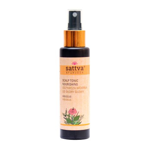 Sattva Ayurveda Scalp Tonic Nourishing Hibiscus Odżywcza wcierka do