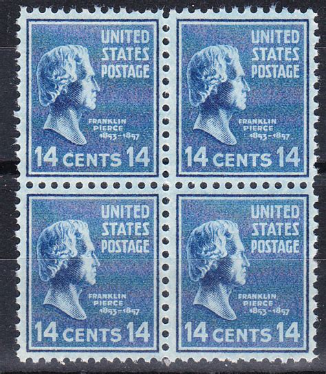 Mostamps Us Scott Mint Og Nh Block Of Lot Ds United