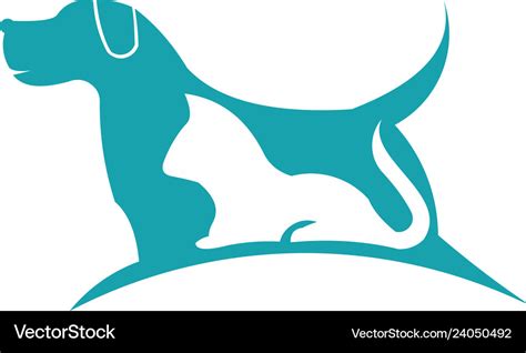 Pets Logo Royalty Free Vector Image Vectorstock