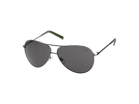 Metal Aviator Polarized Sunglasses Polarized Sunglasses Cole Haan Aviation Man Silver