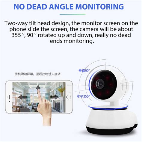 Buy P Wifi Wireless Pan Tilt Cctv Network Home Security Ip Camera Ir