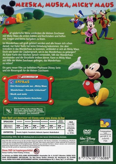 Micky Maus Wunderhaus 01 Meeska Muska Micky Maus Dvd Oder Blu Ray