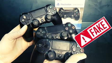 How To Spot Fake Ps4 Controllers Fausse Manette Ps4 YouTube