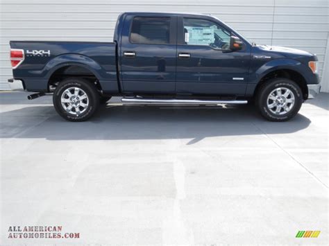 2013 Ford F150 Xlt Supercrew 4x4 In Blue Jeans Metallic Photo 2 A16961 All American