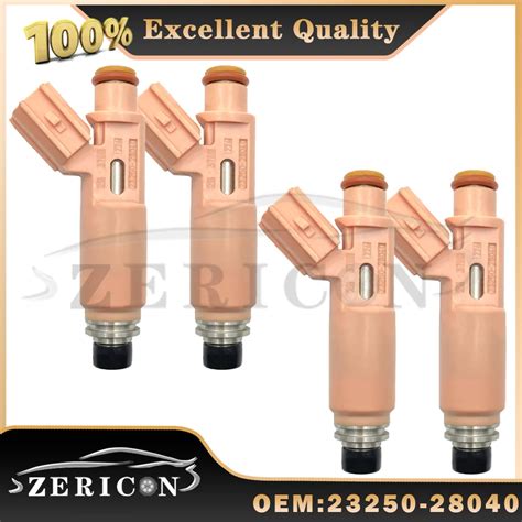 4pcs High Quality New 23250 28040 23209 28040 Fuel Injector Nozzle For