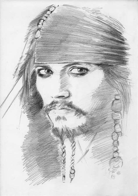 pencil drawing - Johnny Depp | Lobisomens, Pinturas, Ideias esboço