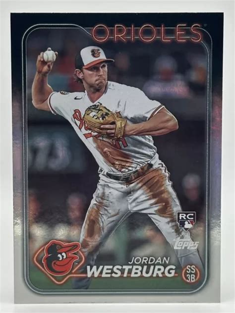 2024 TOPPS SERIES 1 Baseball JORDAN WESTBURG Feuille Arc En Ciel RC 66