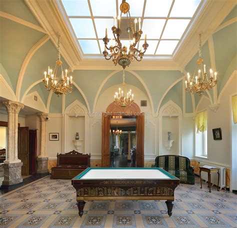 Billiards Room Chateau De Hardelot Condette Pas De Calais France