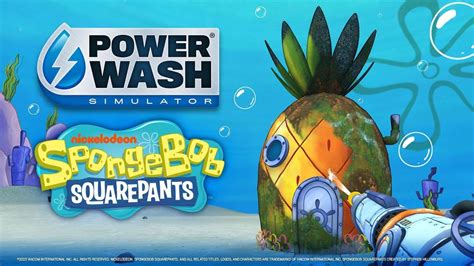 Cleaning Up Bikini Bottom Power Wash Simulator SpongeBob DLC Part YouTube