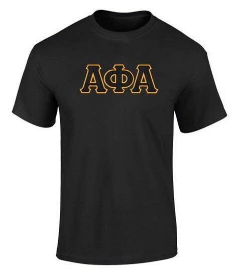 Alpha Phi Alpha 2 Day Ship Twill Tee Sale 2295 Greek Gear®