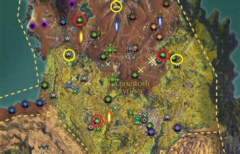 Rift Locations Map