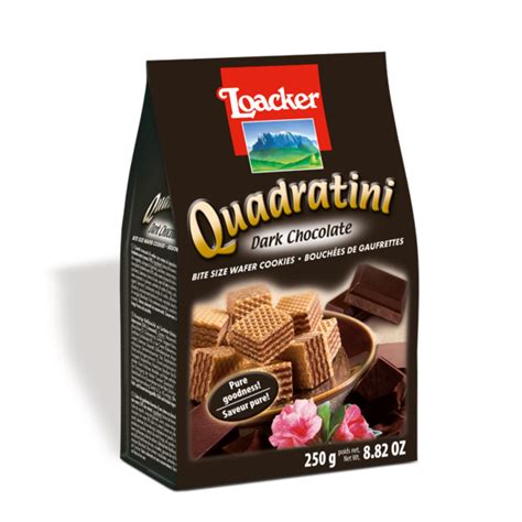 Loacker Quadratini Dark Chocolate Wafer Reviews 2021