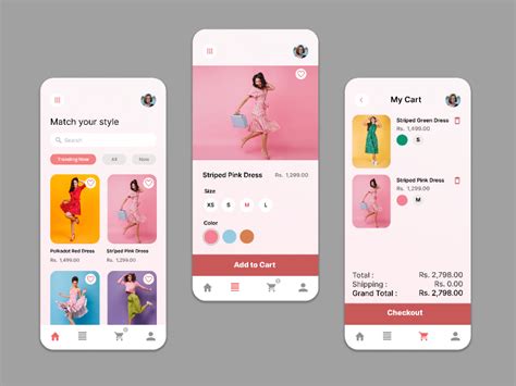 Shopping App Prototype | Figma Community