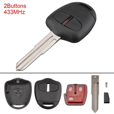 Buy Mhz Buttons Keyless Uncut Flip Remote Key Fob With Id Chip