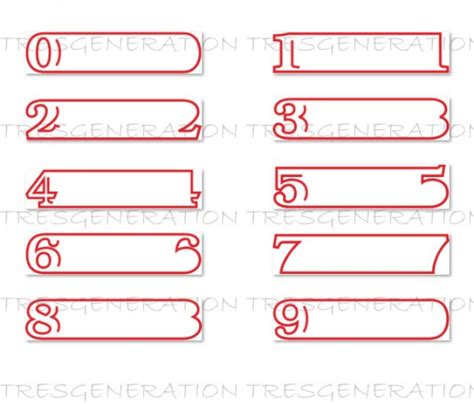 Number Banner Sign Svg Png Pdf Dxf Free Download - SVG Marketplaces ...