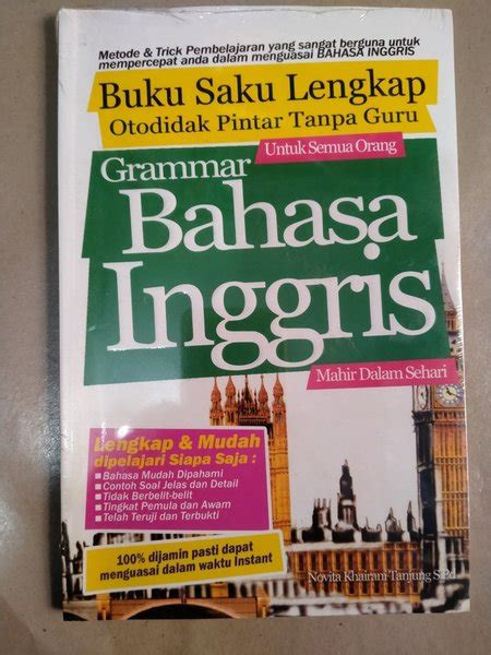 Jual ORIGINAl Buku Saku Lengkap Grammar Inggris Di Lapak