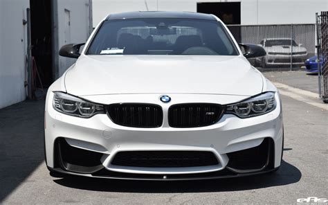 Alpine White Bmw M Zcp Suspension And Carbon Fiber Upgrade