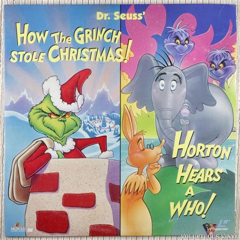 Dr Seuss How The Grinch Stole Christmas Horton Hears A Who 1966