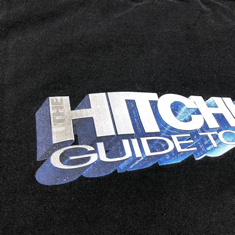 Vintage Hitchhikers Guide To The Galaxy Promo T Shirt Gem