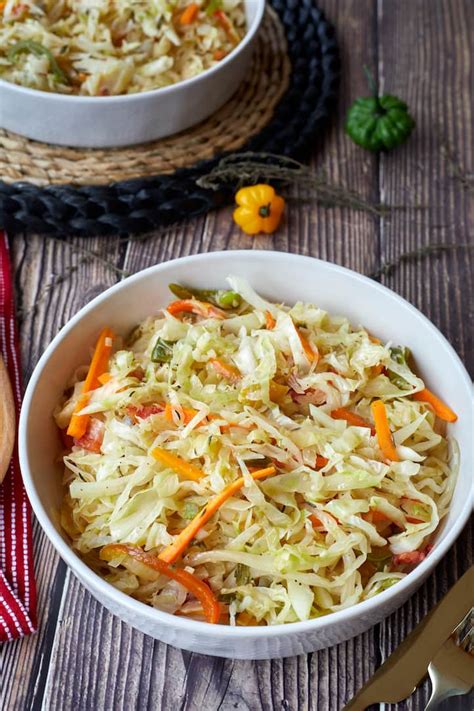 Jamaican Steamed Cabbage Recipe